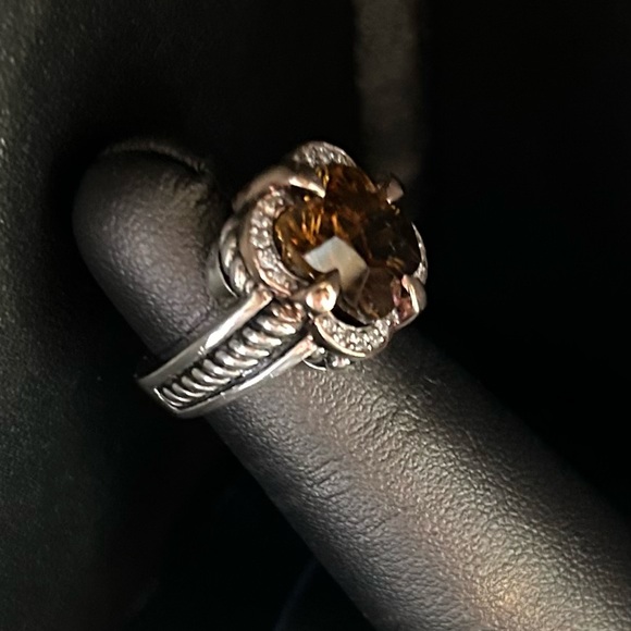 John Atencio sterling silver and rose gold ring. - Picture 2 of 5